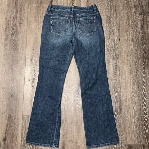 Chico's Ultimate Fit Boot Leg Medium Wash Platinum Jeans Chicos size 0.5 30x30 - Picture 5 of 6